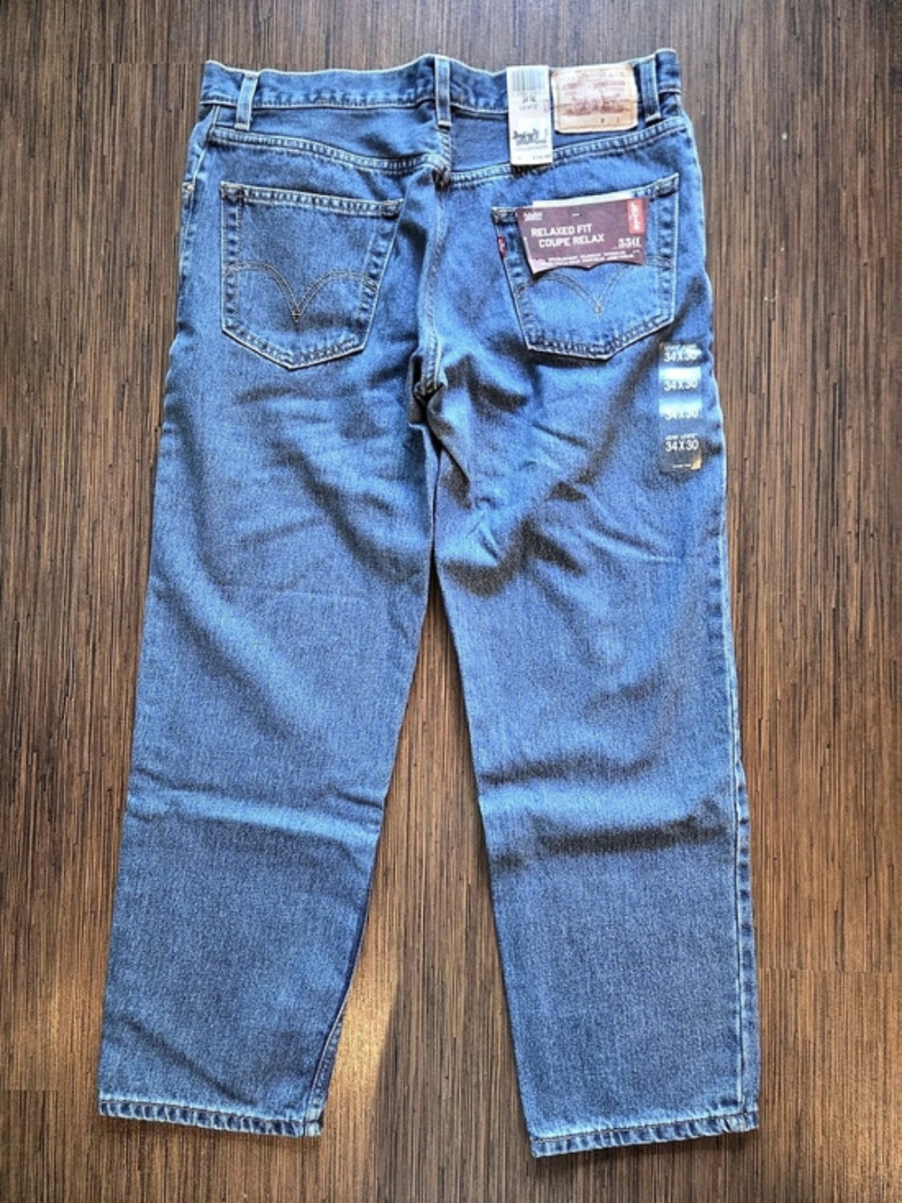 Levi's 550 Relaxed Fit Mens Jeans 34x30